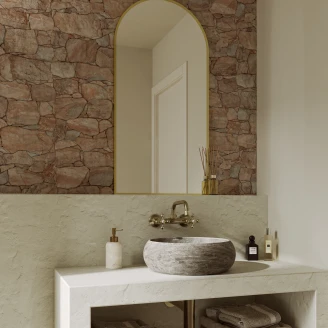 Spejl <strong>Silia</strong>  50x100 cm Guld Mat