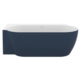 Ravak Hjørnebadekar Freedom Blå Mat 170x86 cm Venstre
