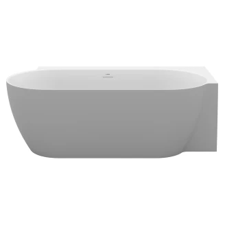 Ravak Hjørnebadekar Freedom Grå Mat 170x86 cm Højre
