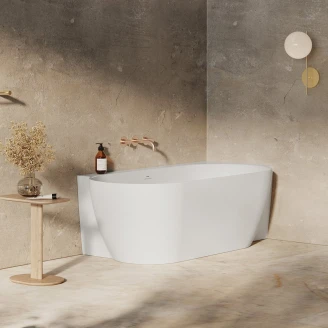 Ravak Hjørnebadekar Freedom Hvid Mat 170x86 cm Højre