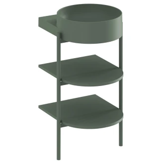 Ravak Underskab <strong>Yard</strong>  Grøn Mat 40 cm med Vask & Bundventil