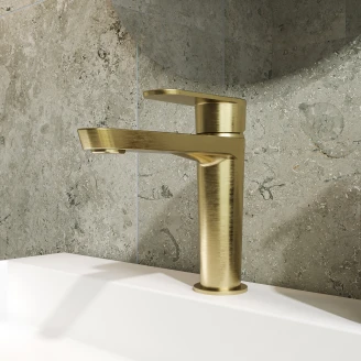 Håndvaskarmatur <strong>Grandiose</strong>  Guld Mat