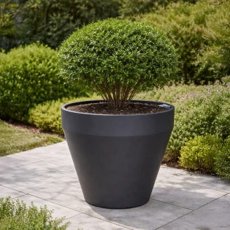 Selvvandende Krukke med Indikator <strong>Tesso</strong>  Sort Ø 55 cm