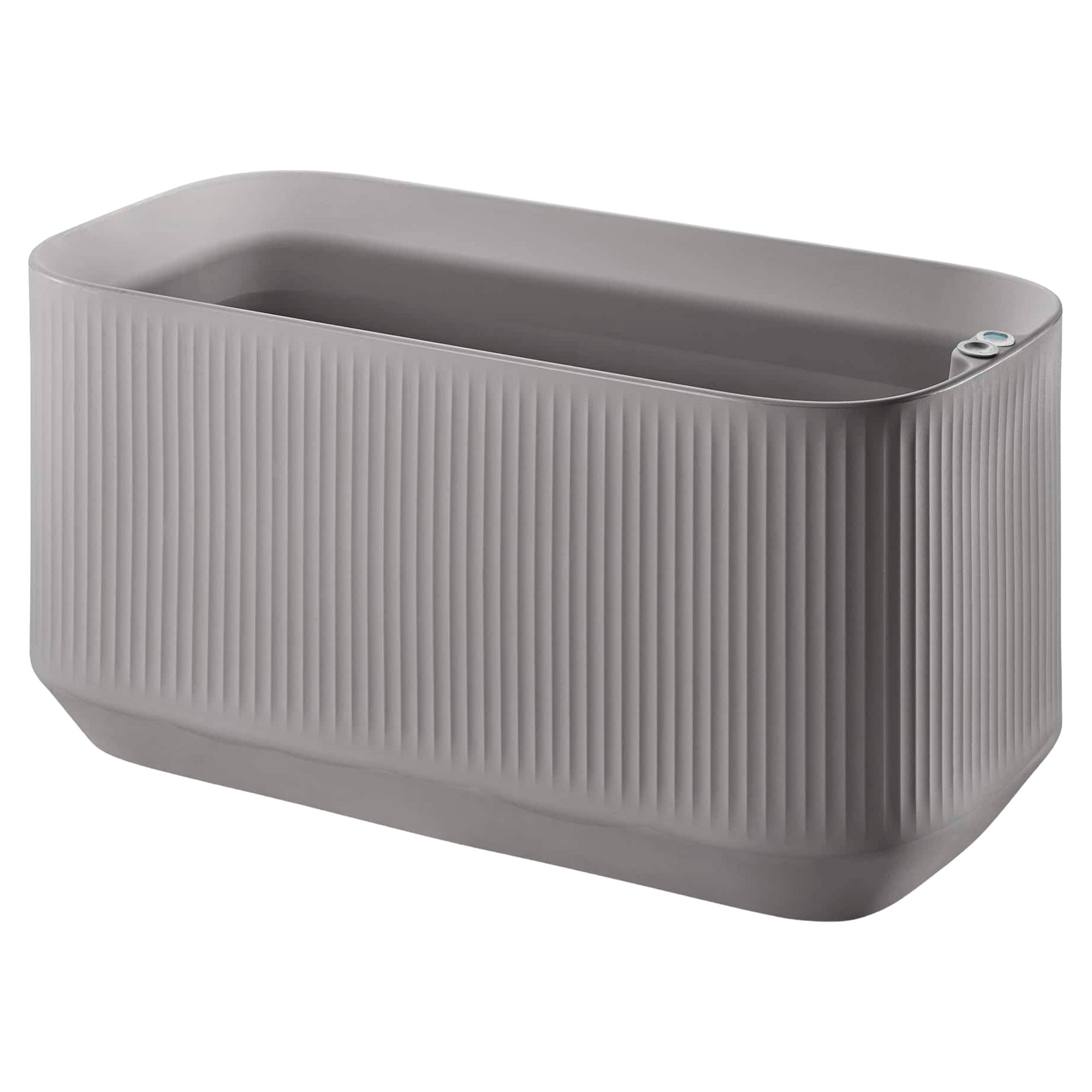 Selvvandende Krukke Lav Eldor Lysegrå 51x102 cm