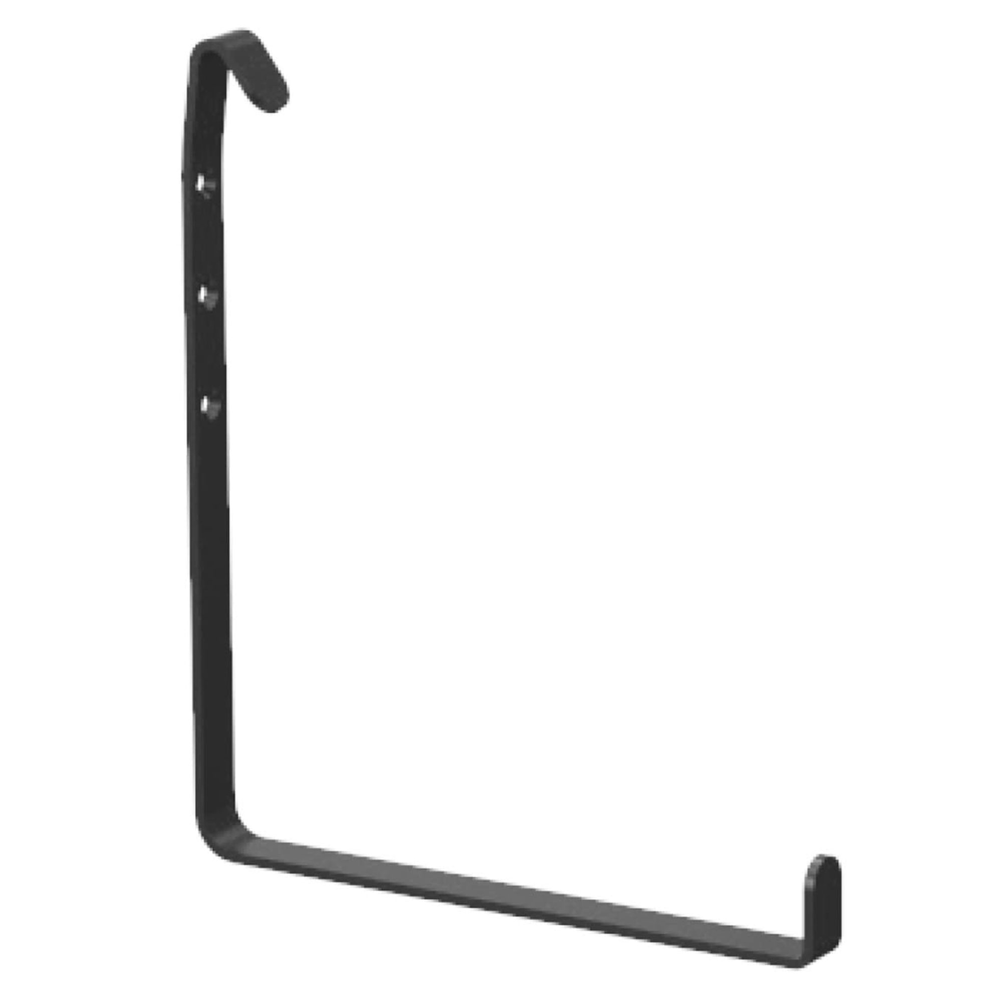 Metalbeslag til Vægmontering til Vindueskrukke Sort