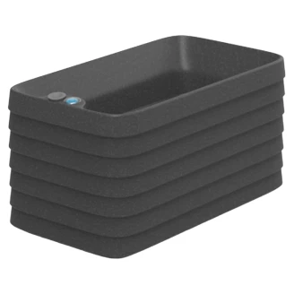 Selvvandende Krukke til Vindue <strong>Linton</strong>  Grå 60 cm