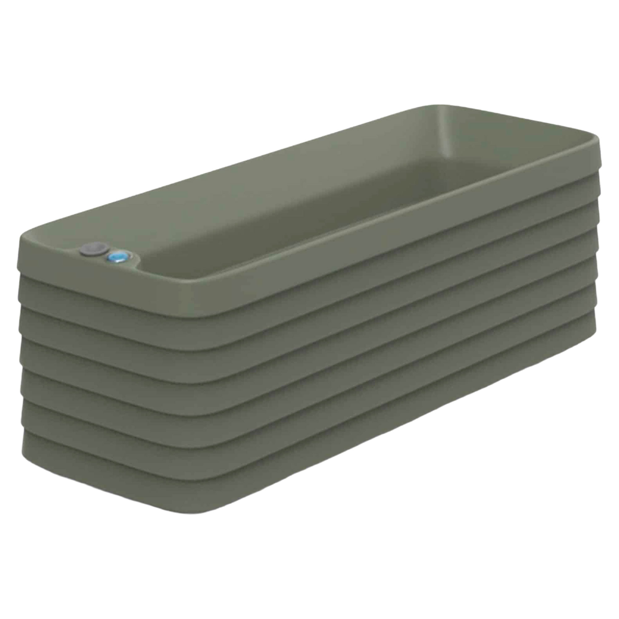 Selvvandende Krukke til Vindue Linton Grøn 90 cm