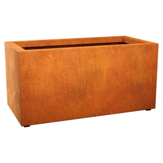 Cortena Plantekasse <strong>Largo</strong>  Cortenstål 120x60x60 cm