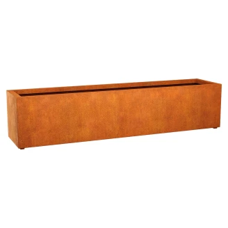Cortena Plantekasse <strong>Largo</strong>  Cortenstål 270x60x60 cm