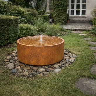 Cortena Fontæne <strong>Fuente</strong>  Cortenstål Ø 90 cm