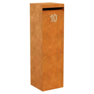 Cortena Postkasse <strong>Buzon</strong>  Cortenstål 120 cm