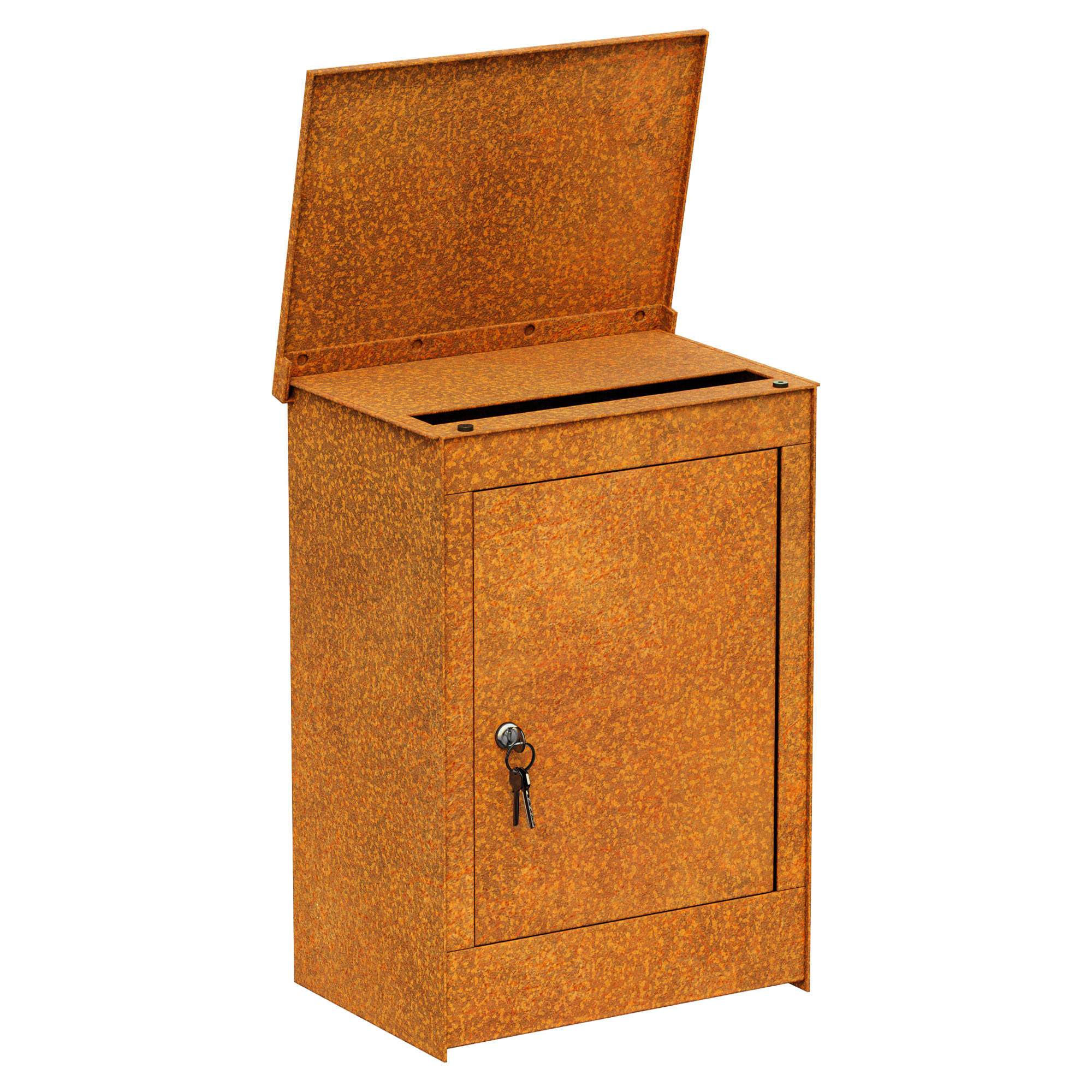 Cortena Postkasse Buzon Cortenstål 32x24x44 cm