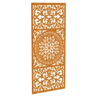 Cortena Dekorativ Vægpanel <strong>Decora</strong>  Ornament Cortenstål 91x191 cm