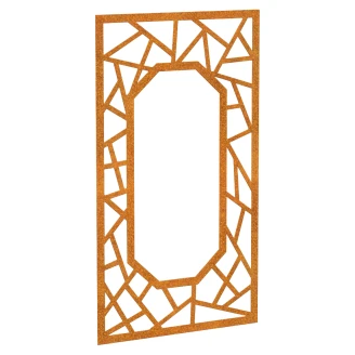 Cortena Dekorativ Vægpanel <strong>Decora</strong>  Frame Cortenstål 91x191 cm