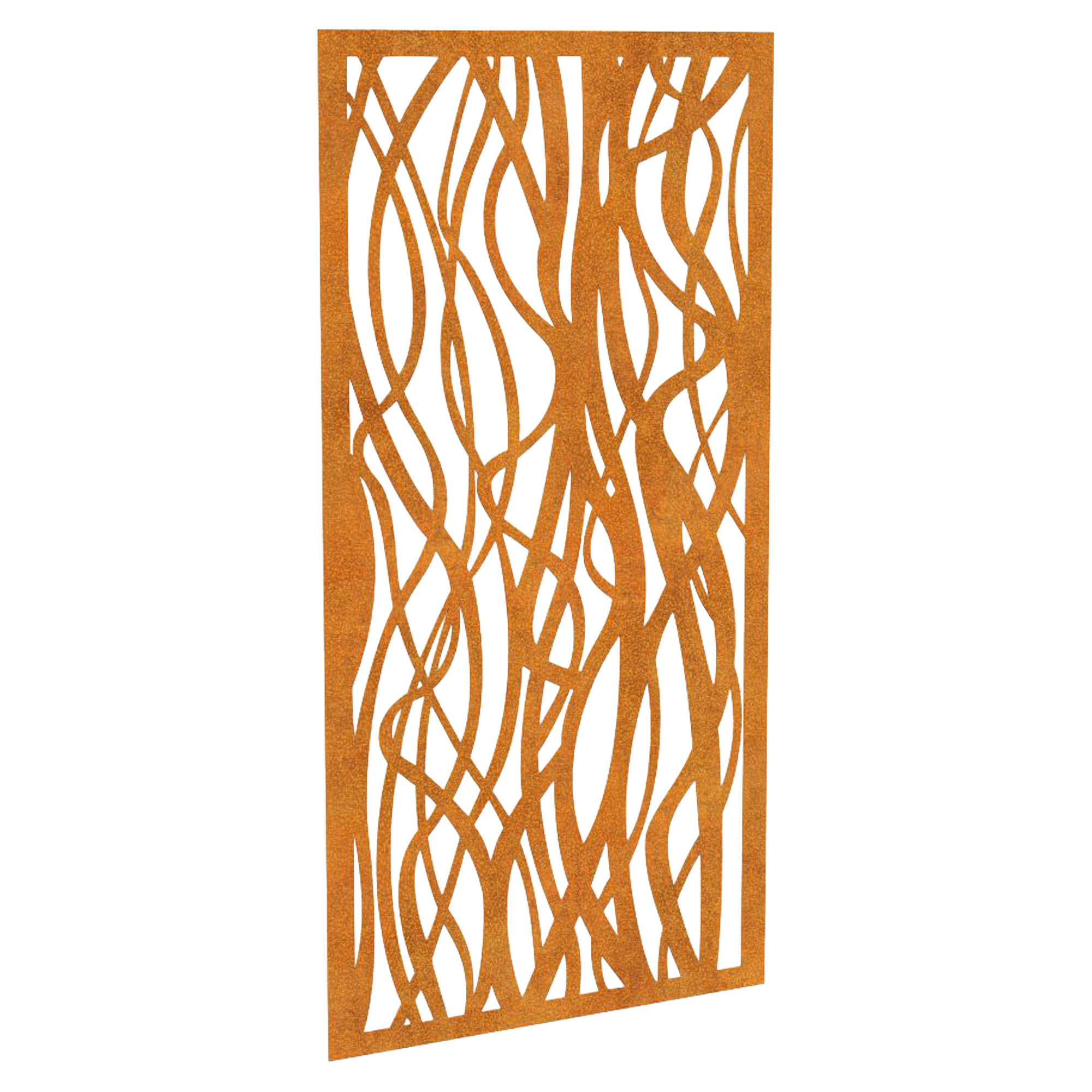 Cortena Dekorativ Vægpanel Decora Waves Cortenstål 91x191 cm