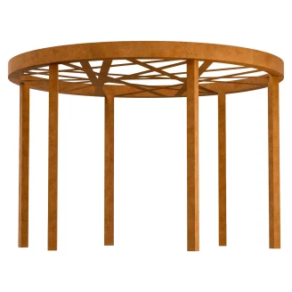 Cortena <strong>Pergola</strong>  Cortenstål 350x230 cm