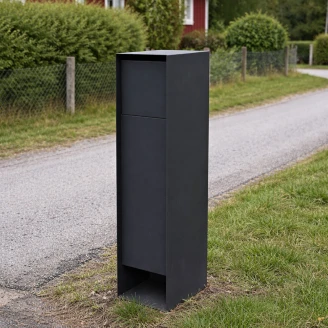 Postkasse <strong>Hortum</strong>  Grå 30x45x120 cm