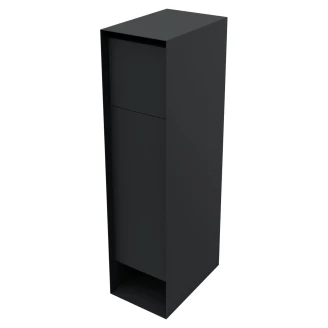 Postkasse <strong>Hortum</strong>  Grå 30x45x120 cm