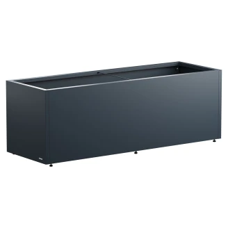 Herstera Udendørskrukke <strong>Alameda</strong>  Antracit 150x50x50 cm