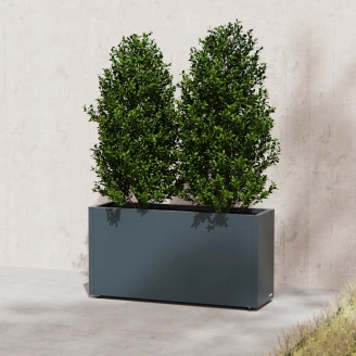 Herstera Udendørskrukke <strong>Alameda</strong>  Antracit 100x30x50 cm