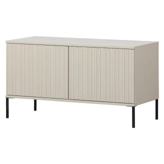 Woood TV-bord <strong>Gravure</strong>  Sanddamm, Sort 100 cm