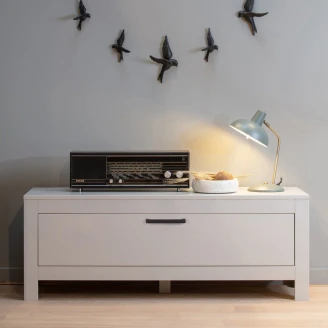 Woood TV-bord <strong>Bonk</strong>  Grå Dimma 120 cm