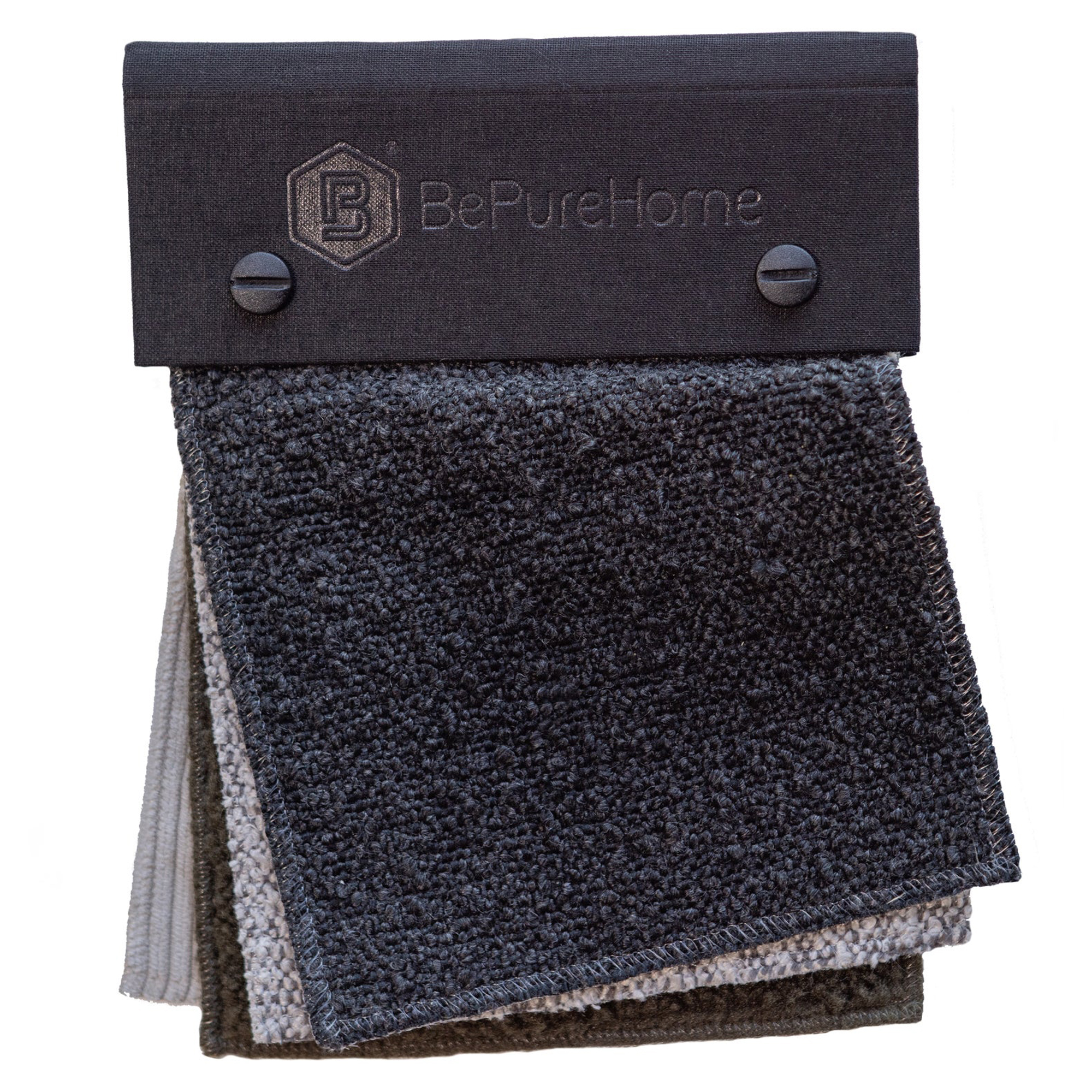 Woood Sample Fabric Woolly Flerfarvet