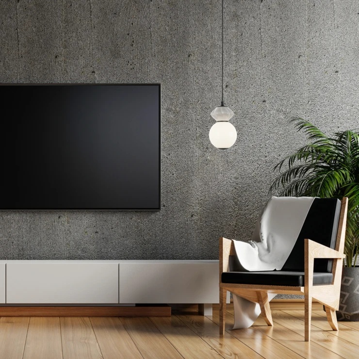 Havelampe Uno Helor S Grå, Hvid Mat