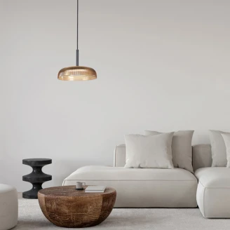 Havelampe <strong>Quera</strong>  Gul, Sort Blank