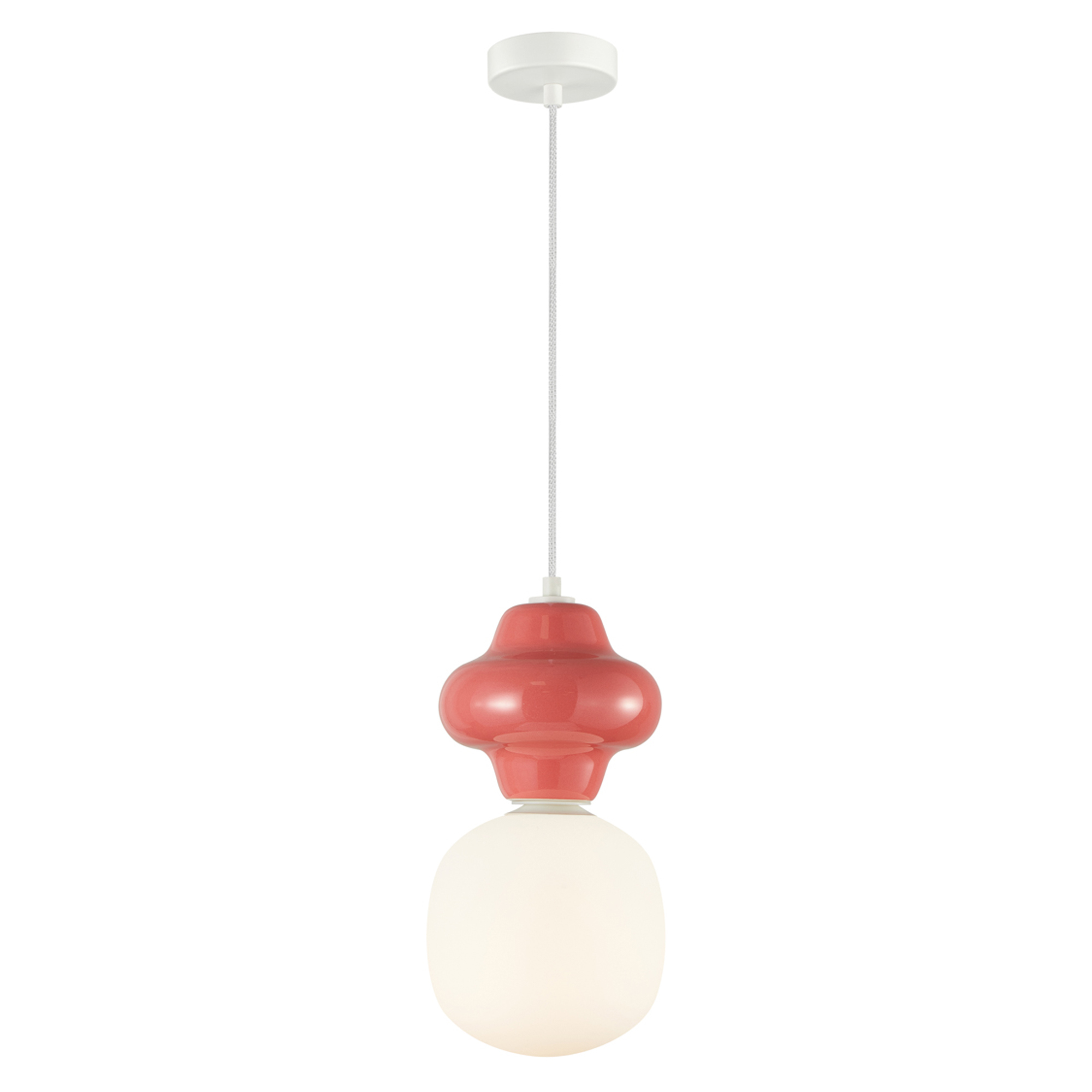 Hængende Lampe Uno Norin Rød Mat Ø 15 cm | Hill Ceramic®