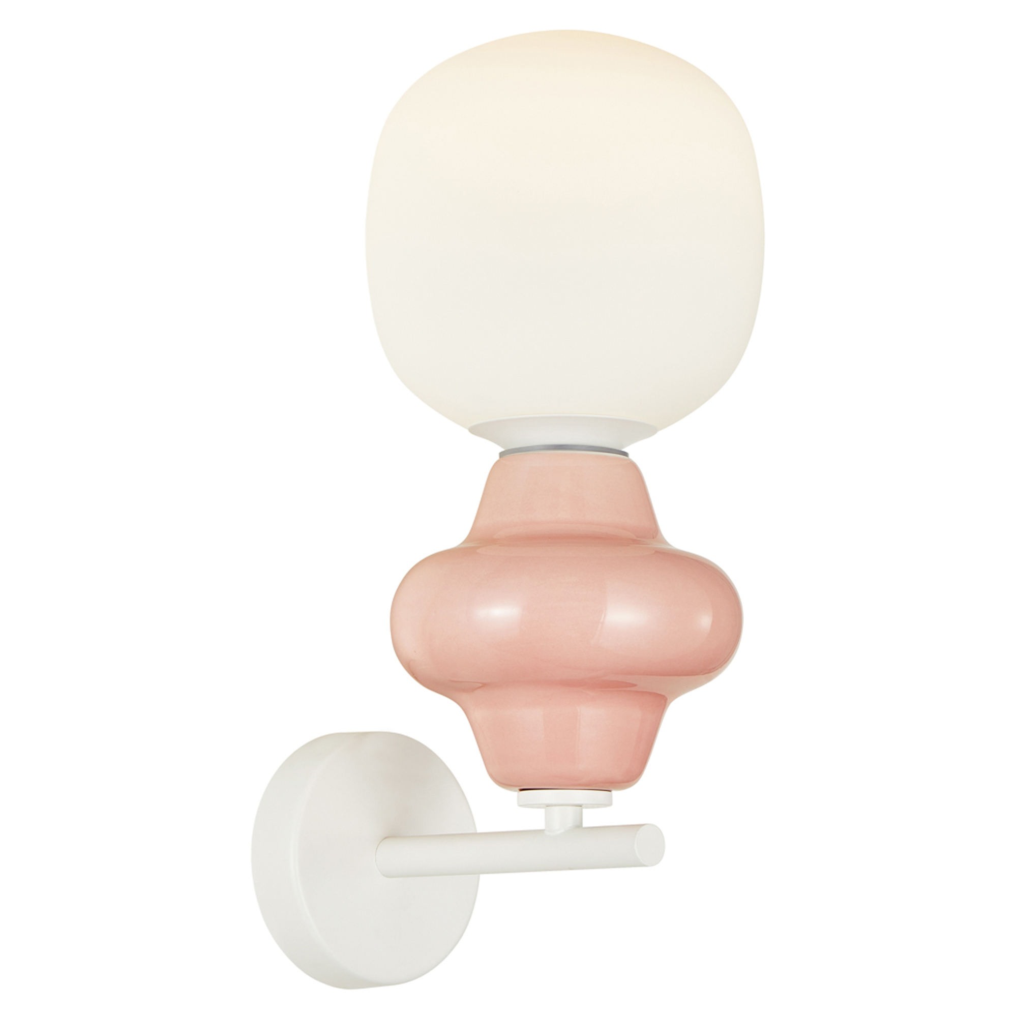 Væglampe Norin Rosa Mat