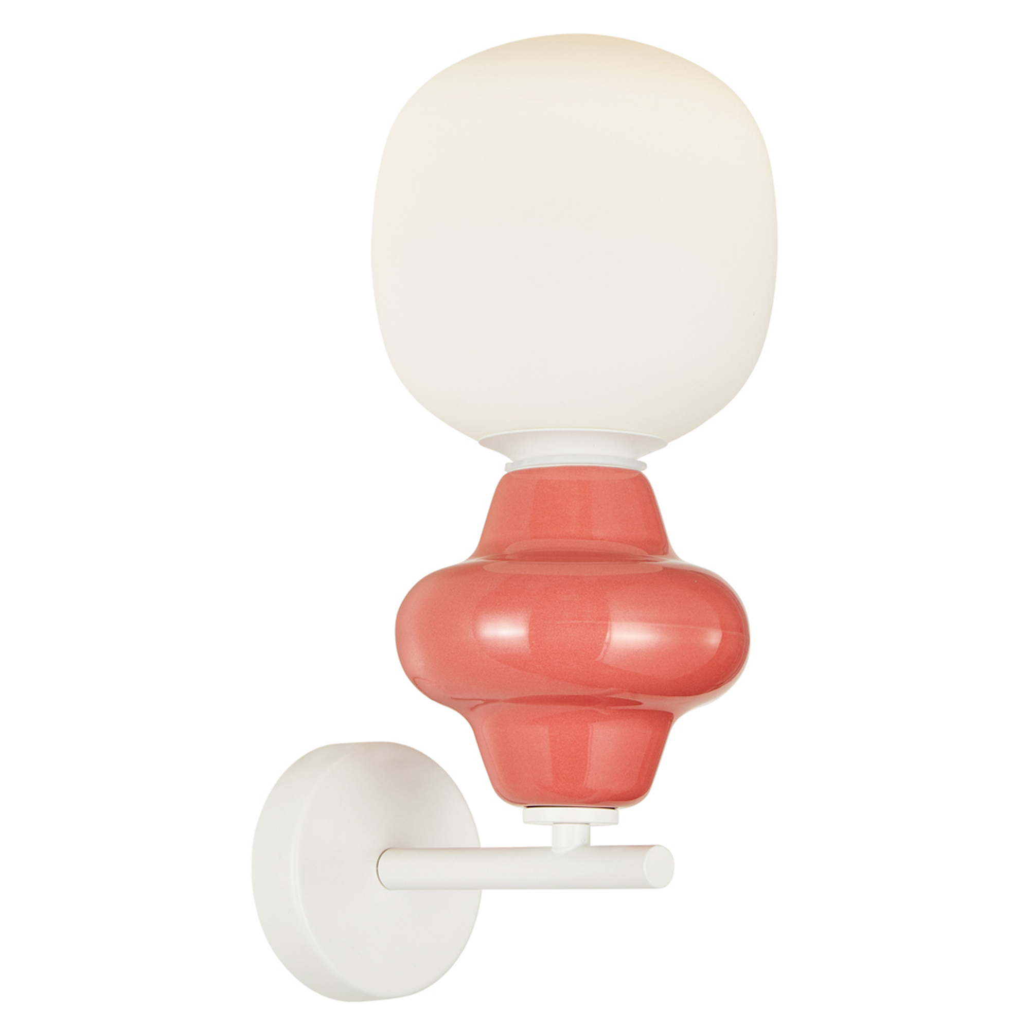 Væglampe Norin Rød Mat