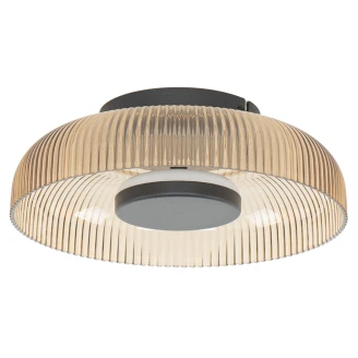 Loftlampe <strong>Aroli</strong>  Gul, Sort Mat