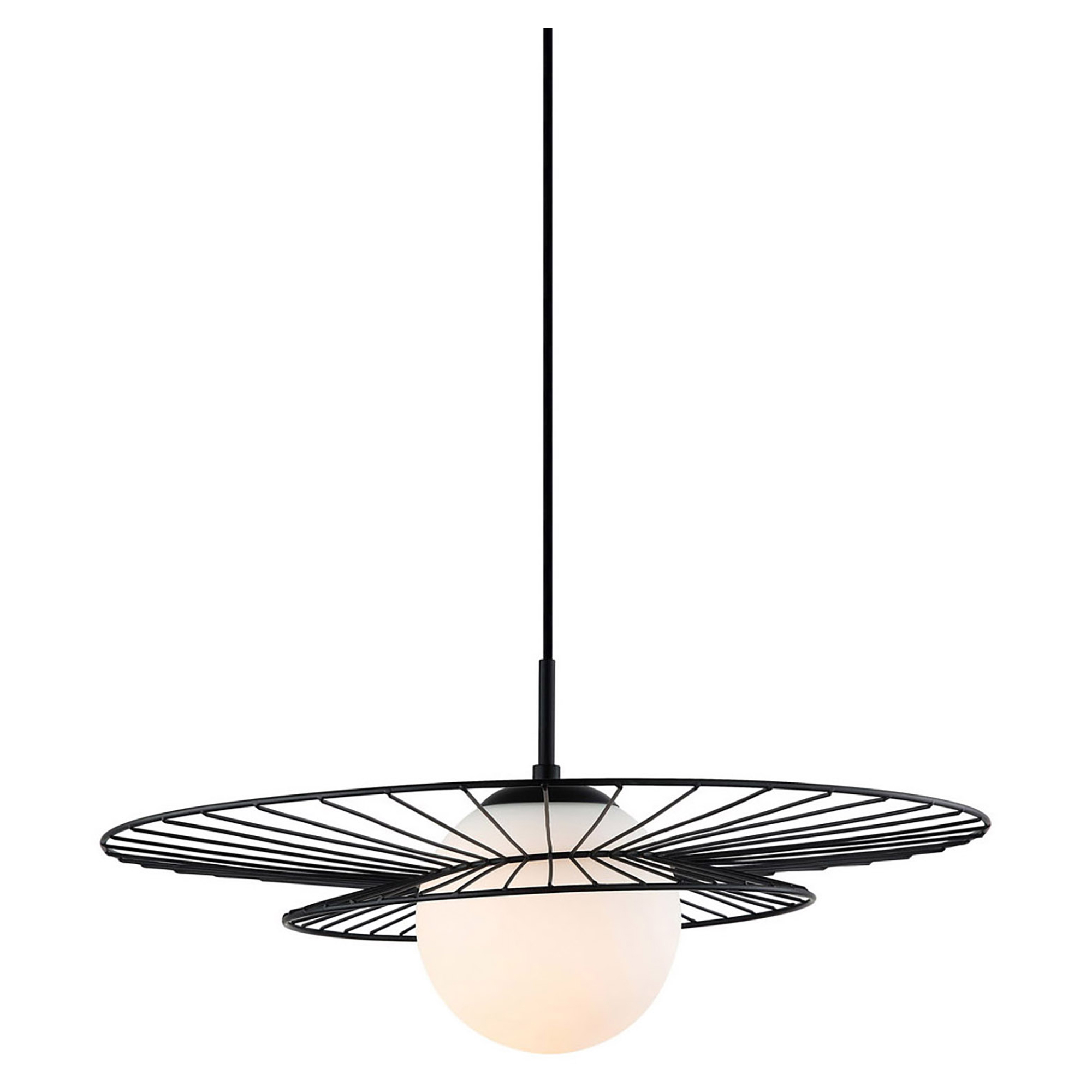 Havelampe Nerra Sort Mat