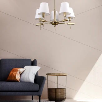 Loftlampe Penta Bellhop Guld Mat