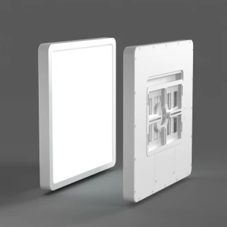 LED-Panel Firox Hvid Mat 23x23 cm