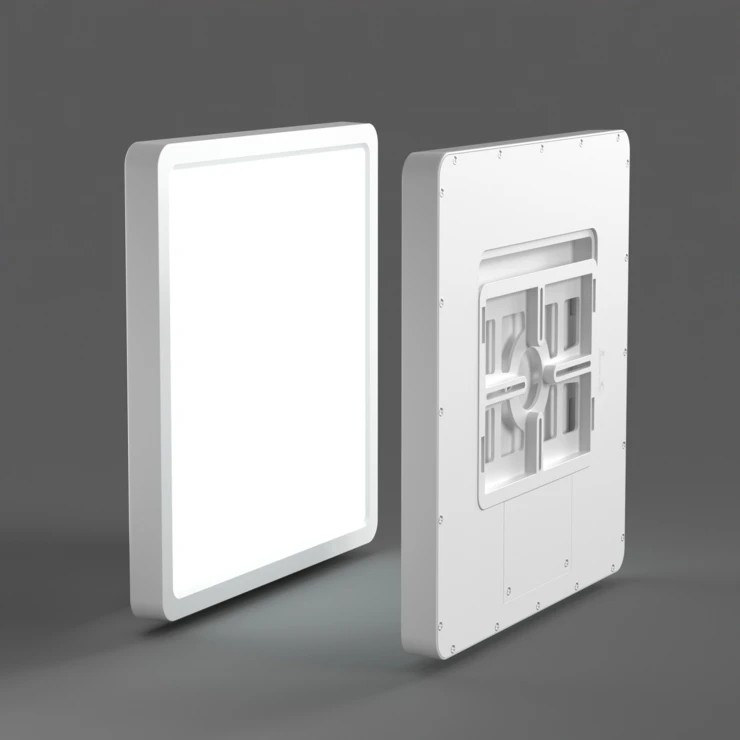 LED-panel Firox Hvid Mat 23x23 cm
