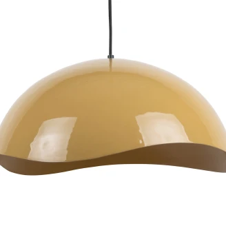 Leitmotiv Hængende Lampe <strong>Waved</strong>  Honninggul Glat