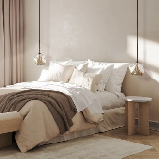 Hængende Lampe <strong>Ardea</strong>  Uno Beige Blank