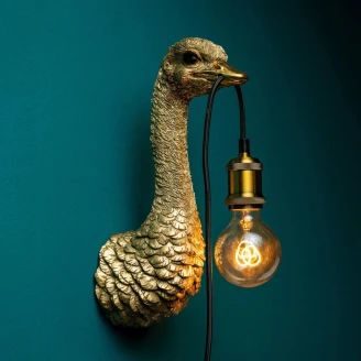 Werner Voss Væglampe Baby <strong>Franz Josef</strong>  Guld Blank