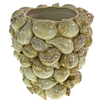 Werner Voss Vase L Mussels Naturlig Blank