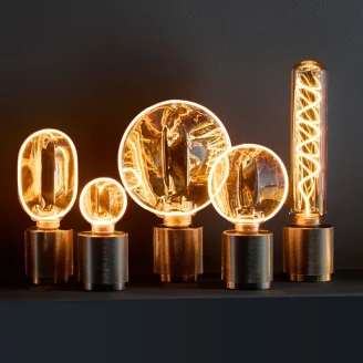Werner Voss Pære E27 LED Brun