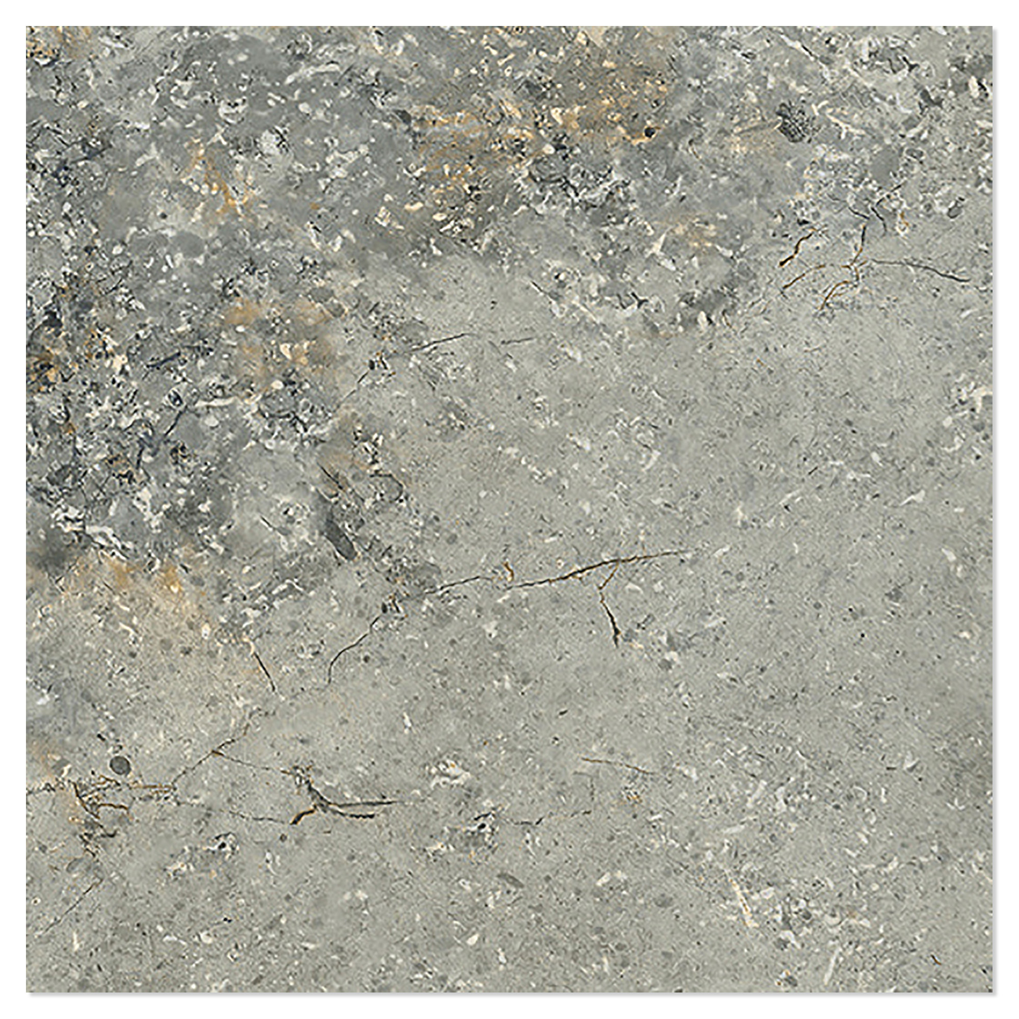 Klinker Kalksten Fjäll Grå Beige Mat-Struktur 3D 15x15 cm