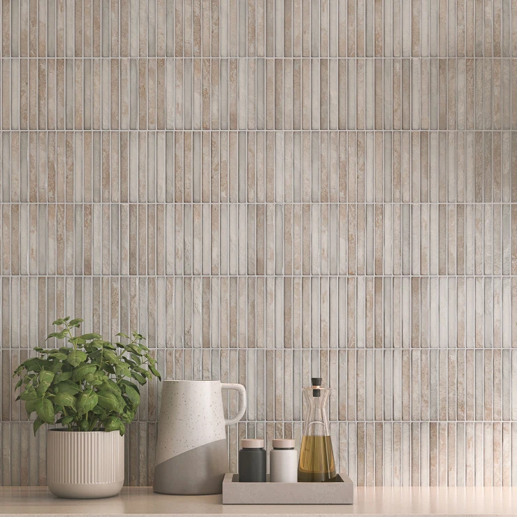 Vægflise Cielo Gråpen Blank 35x35 cm