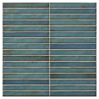 Vægflise <strong>Cielo</strong>  Turkis Pen Blank 35x35 cm