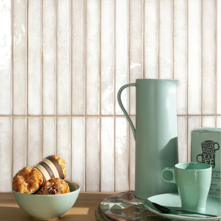 Vægflise Cielo Beige-Mursten Blank 35x35 cm