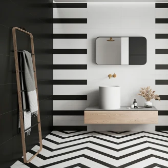 Klinker <strong>Terra</strong>  Hvid Mat 9x60 cm