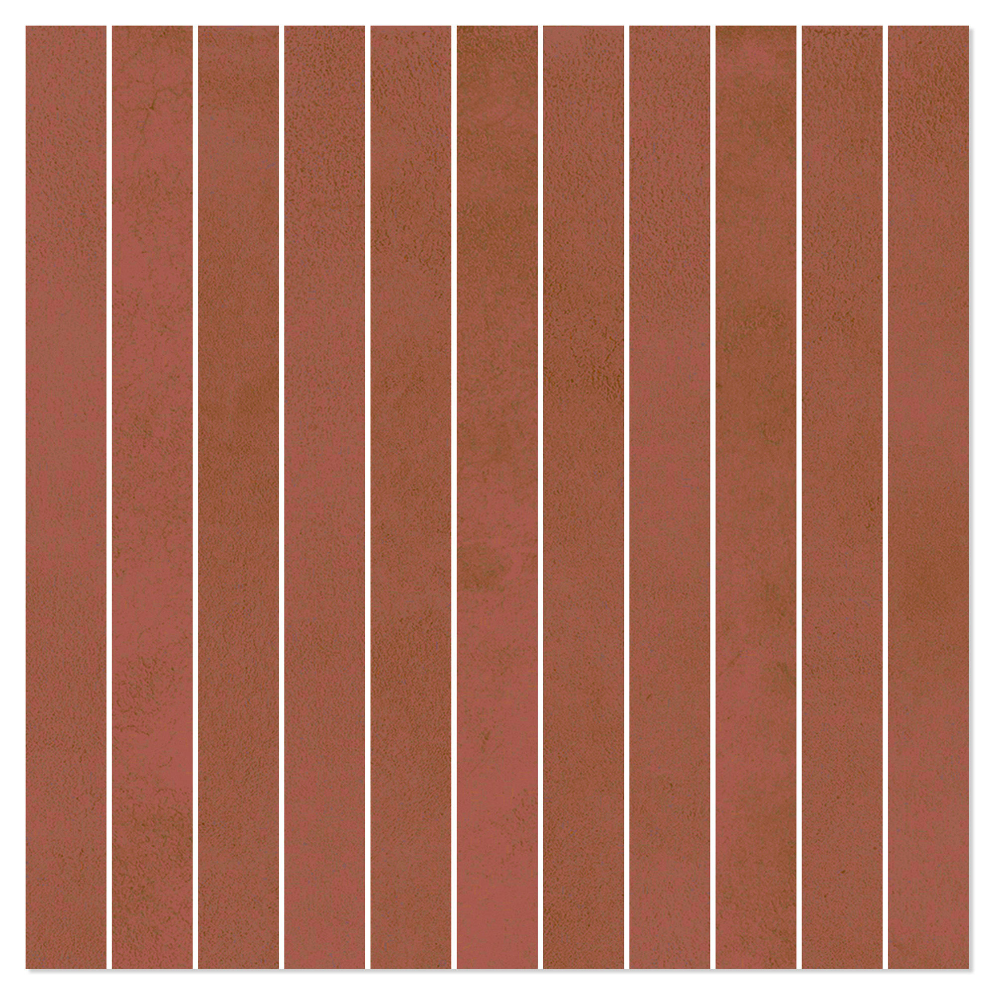 Mosaik Klinker Delicate Brun Gren Mat 30x30 cm