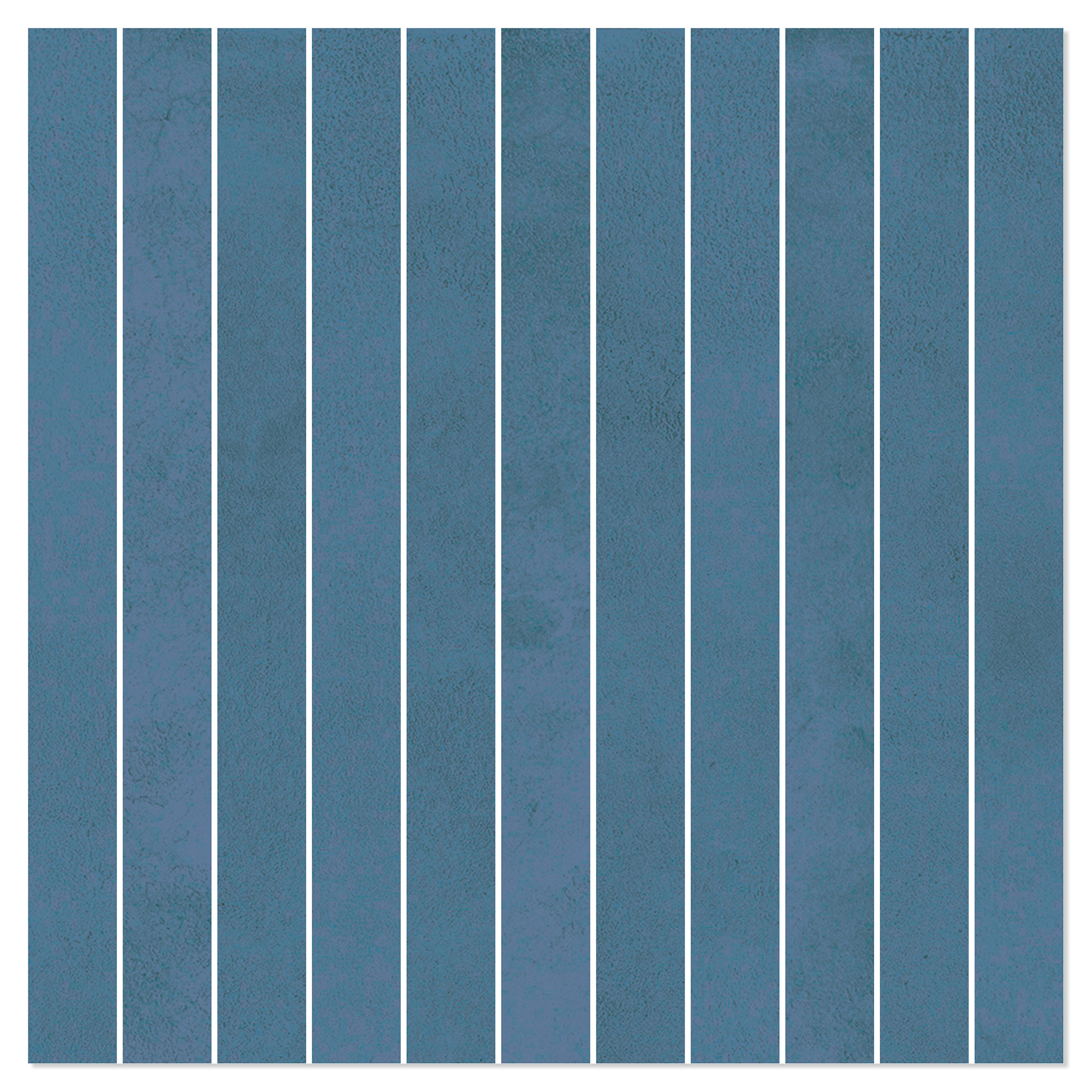 Mosaik Klinker Delicate Blå Gren Mat 30x30 cm