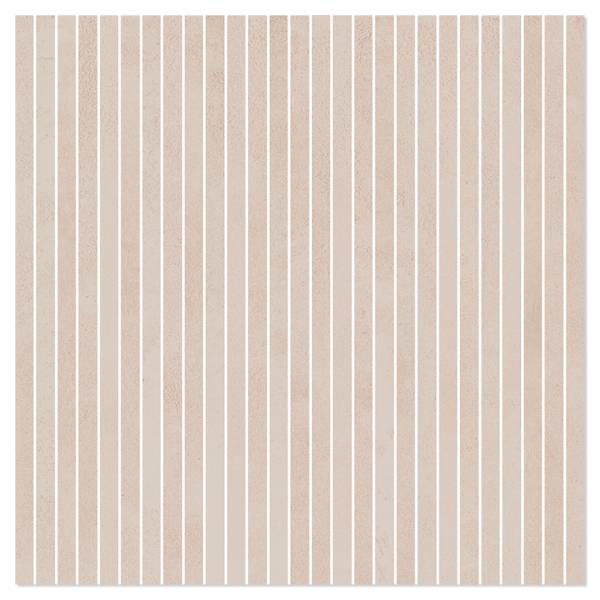 Mosaik Klinker Delicate Beige Stang Mat 30x30 cm